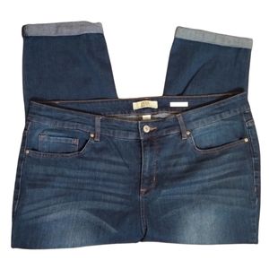 Vintage America Blues Jeans Boho Crop 18